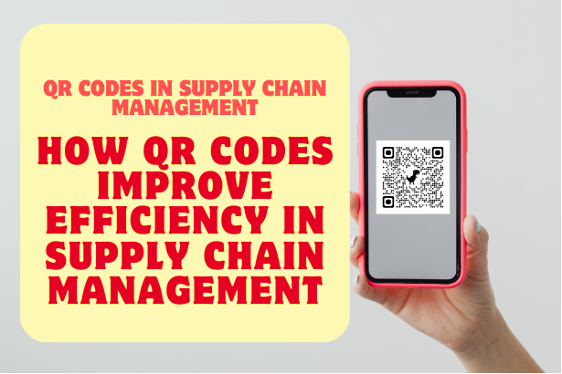 Warehouse Worker Scanning QR Code on Box for Inventory Tracking