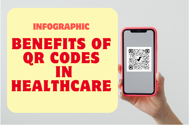 Healthcare Infographic: Advantages of QR Codes in Hospitals and Clinics