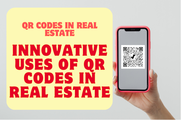 Collage of Images Showcasing QR Code Applications in Real Estate