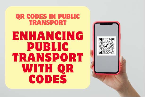 Passenger Scanning QR Code at Bus Stop for Real-Time Arrival Information