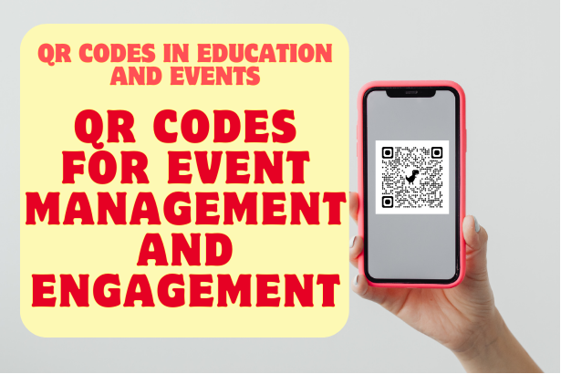 Attendee Scanning QR Code on Phone at Conference for Event Information