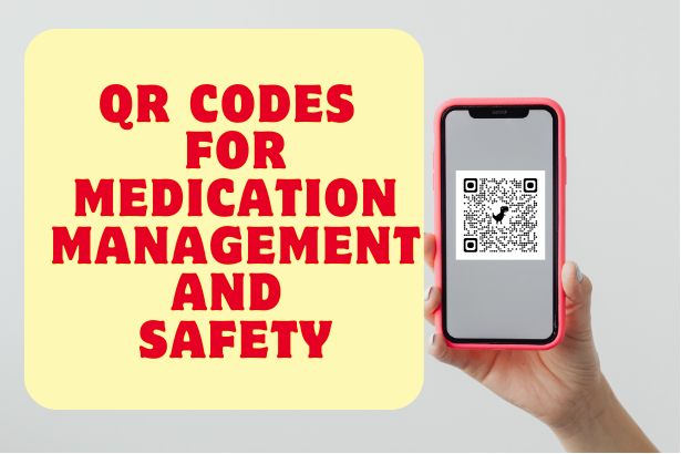 Patient Scanning QR Code on Medication Bottle for Information