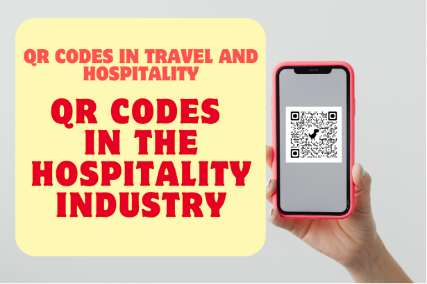 Hotel Guest Scanning QR Code on Phone for Restaurant Menu