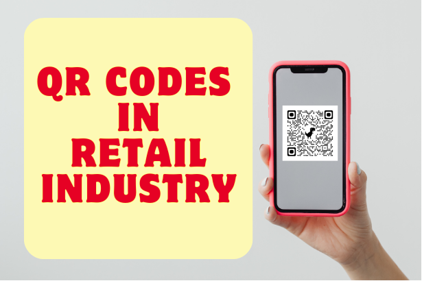 Customer Scanning QR Code on Product in Retail Store