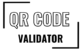 Qr code validator designed logo